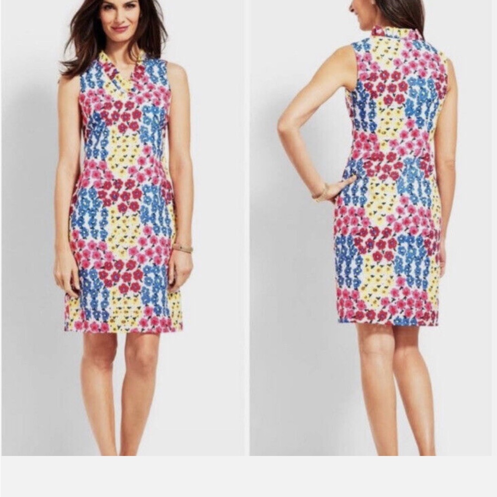 Talbots Colorful Floral Dress